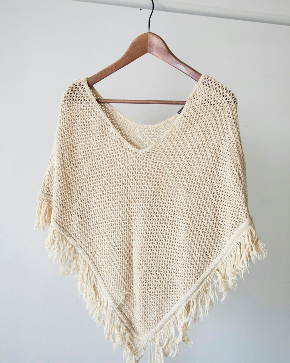 Crochet Knit Poncho