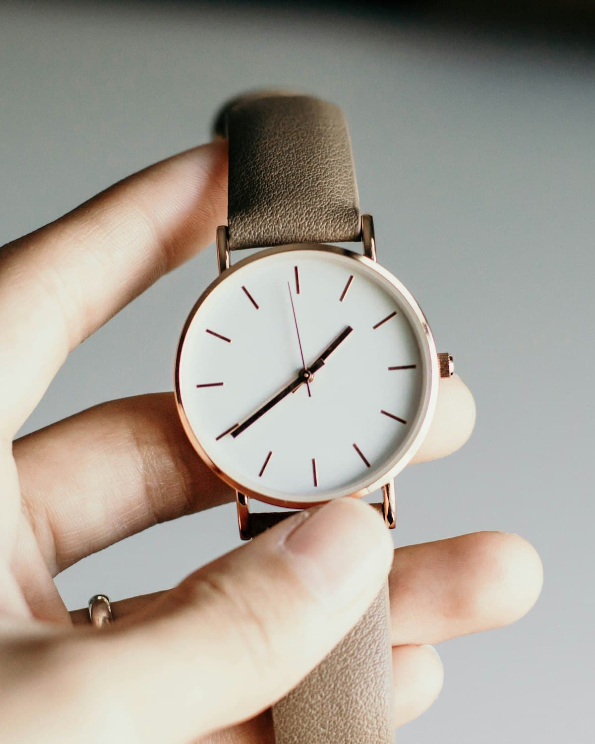 Minimal Leather Watch